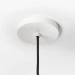 Materia Ivory Dome Pendant Light -Optimal Furniture Store MateriaIvoryPendantSSF22