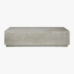 Matter Grey Cement Rectangle Coffee Table -Optimal Furniture Store MatterGryRectCoffeeTblSOS20