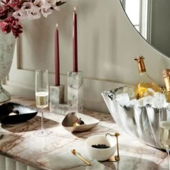 Miles Marble Serving Bowl -Optimal Furniture Store MelBowlJulietOpticFB21 1x1 1