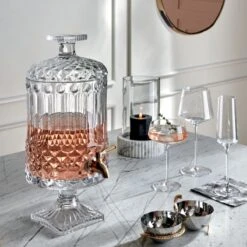 Muse Coupe Cocktail Glass Set Of 4 5 Muse Coupe Cocktail Glass Set Of 4 -Optimal Furniture Store MellieGlassBeverageDispenserMR21 1