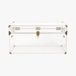 Mod Large Clear Acrylic Locker Trunk 14 Mod Large Clear Acrylic Locker Trunk -Optimal Furniture Store ModLockerLgF17