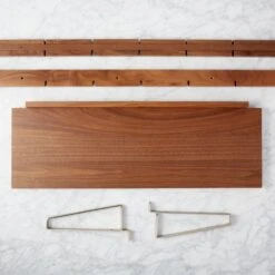 Walnut Modular 39.5" Upright -Optimal Furniture Store ModularPiecesGroup88inFHF18 1x1