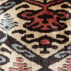 Molti Turkish Silk Throw Pillow With Feather-Down Insert 20" -Optimal Furniture Store MoltiTrkshSlkPllw20X20inAVSSF22