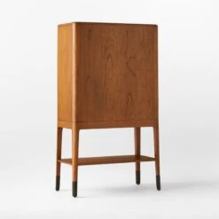 Montara Rattan Bar Cabinet Tall -Optimal Furniture Store MontaraRattanTallBar3QBSSS23