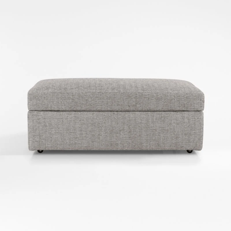 Movie Fabric Storage Ottoman 2 Movie Fabric Storage Ottoman - Image 2