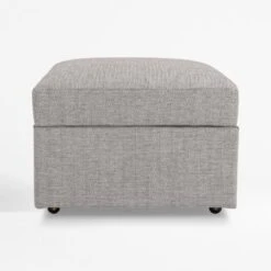 Movie Fabric Storage Ottoman 9 Movie Fabric Storage Ottoman -Optimal Furniture Store MovieStrgOtmnFeltGreySdSSF21