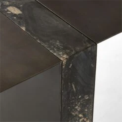 Moyra Black Marble Desk -Optimal Furniture Store MoyraMarbleDeskAVSSF22