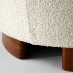 Muir Curved White Boucle Sofa -Optimal Furniture Store MuirWhtBclCurverSofaAVSSF23