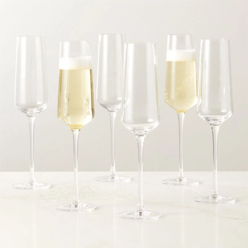 Muse Champagne Flute Set Of 6 2 Muse Champagne Flute Set Of 6 - Image 2