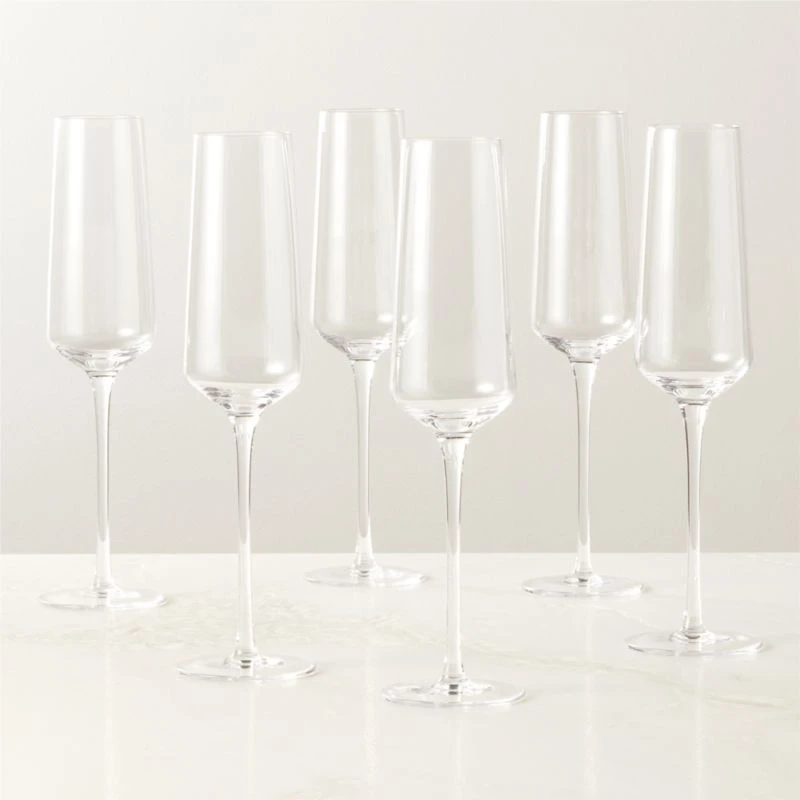 Muse Champagne Flute Set Of 6 1 Muse Champagne Flute Set Of 6