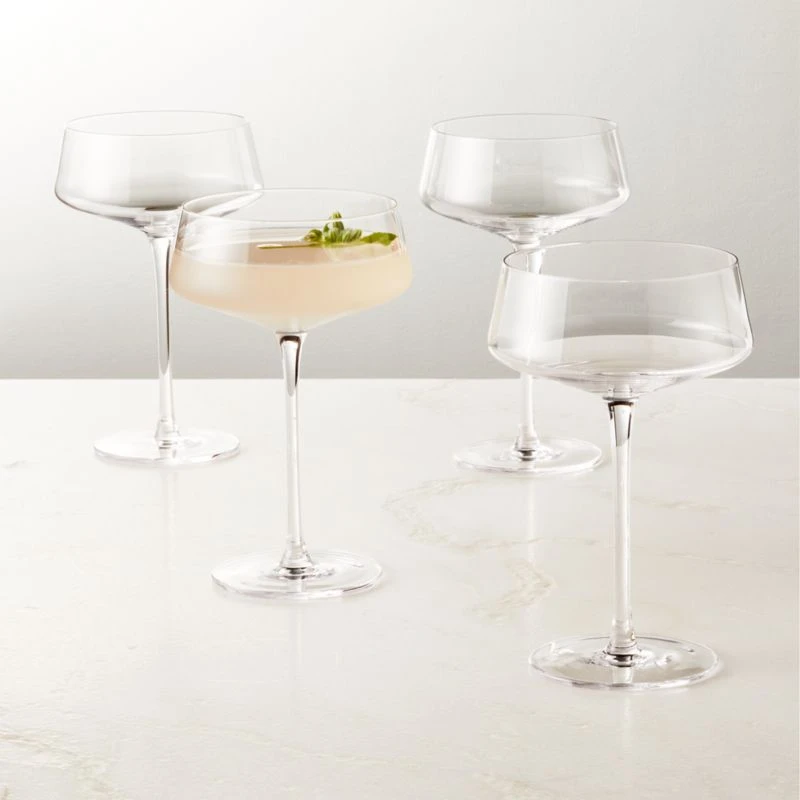 Muse Coupe Cocktail Glass Set Of 4 2 Muse Coupe Cocktail Glass Set Of 4 - Image 2