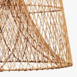 Nassa Woven Bamboo Pendant Light -Optimal Furniture Store NassaBasketPendantNatAV2F17