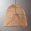 Nassa Woven Bamboo Pendant Light