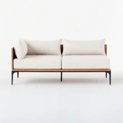 Naya Left Arm Outdoor Loveseat Cover -Optimal Furniture Store NayaTkNCastIronLALvstSOSSS21