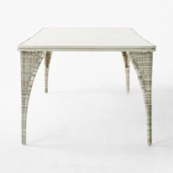 Nino Ivory Rattan Outdoor Dining Table -Optimal Furniture Store NinoDiningTableSDSSS23