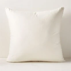 Noe Embroidered White Throw Pillow With Down-Alternative Insert 26" -Optimal Furniture Store NoeEmbroideredPllw26X26inAVSHF22