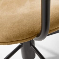 Nyle Suede Office Chair -Optimal Furniture Store NyleOfficeChairAVSSS22