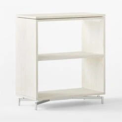 Oracle Modular White Wood Bookcase -Optimal Furniture Store OracleBlchdAshModBkshlf3QSSF21