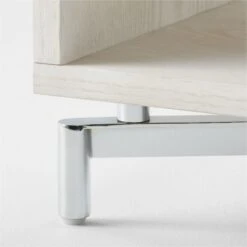 Oracle Modular White Wood Bookcase -Optimal Furniture Store OracleBlchdAshModBkshlfAVSSF21