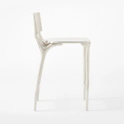 Oro Polished Silver Counter Stool Set Of 4 -Optimal Furniture Store OroPlshdSlvrCounterStoolSDSSS22 1