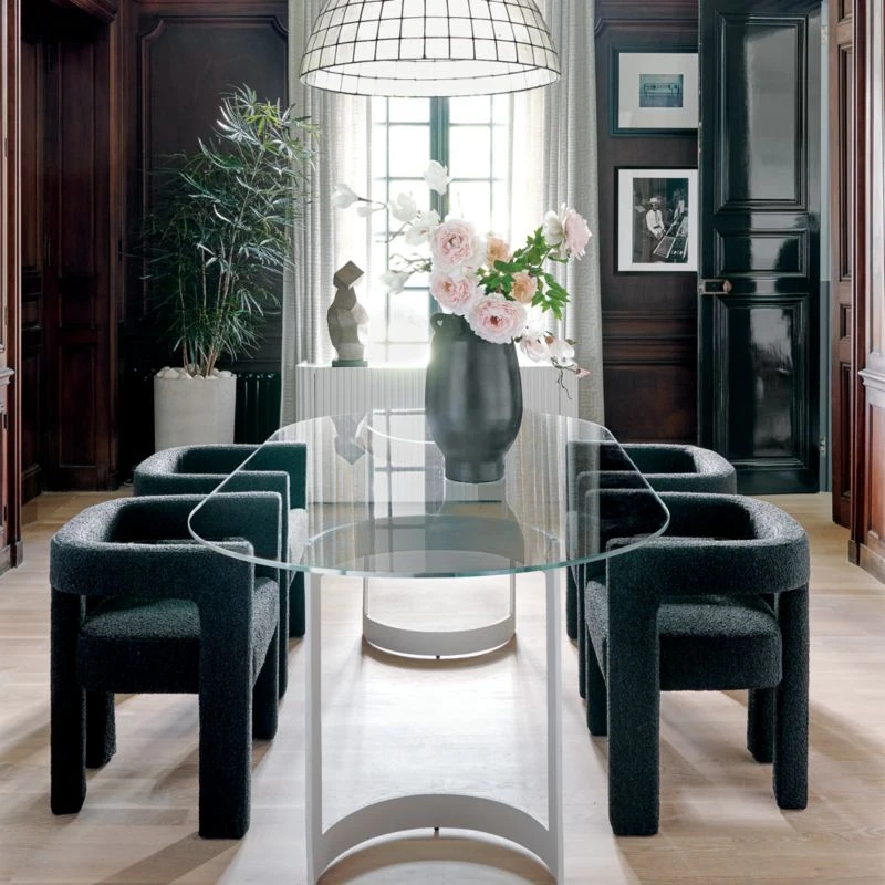 Stature Black Dining Armchair 2 Stature Black Dining Armchair - Image 2