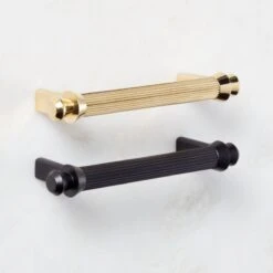 Orvietto Black Handle 4" -Optimal Furniture Store OrviettoHndlCollectionFHS23 1