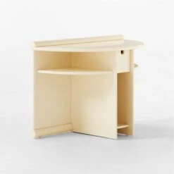 Osoppo Ivory Lacquered Nightstand -Optimal Furniture Store OsoppoIvoryNightstand3QSSF22