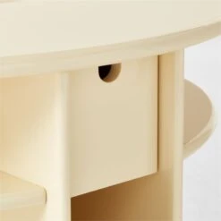 Osoppo Ivory Lacquered Nightstand -Optimal Furniture Store OsoppoIvoryNightstandAVSSF22