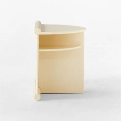 Osoppo Ivory Lacquered Nightstand -Optimal Furniture Store OsoppoIvoryNightstandSDSSF22