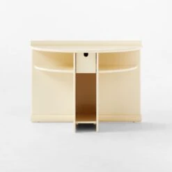 Osoppo Ivory Lacquered Nightstand -Optimal Furniture Store OsoppoIvoryNightstandSOSSF22