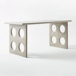 Otto Grey Concrete Desk -Optimal Furniture Store OttoGreyConcreteDesk3QSSS21