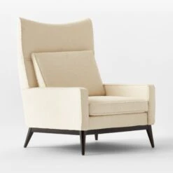 Embassy Lounge Chair Model 314 Bloce Cream -Optimal Furniture Store PMMTOEmbassyChair3QSSS22