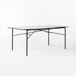 Pavilion Glass Outdoor Dining Table Model 6141 -Optimal Furniture Store Pavilion6141GlassDnngTbl3QSSS21