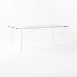 Pavilion Ivory Metal Outdoor Dining Table With Glass Top Model 6141 -Optimal Furniture Store Pavilion6141IvDnTbWGlsTp3QSSS22