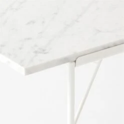 Pavilion Ivory Metal Outdoor Dining Table With Marble Top Model 6141 -Optimal Furniture Store Pavilion6141IvDnTbWMbTpAVSSS23