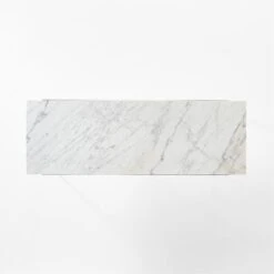 Pavilion Ivory Metal Outdoor Dining Table With Marble Top Large Model 6142 -Optimal Furniture Store Pavilion6142LBkDnTbWMbTpTOPSSS23 1