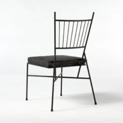 Pavilion Dining Chair With Grey Sunbrella ® Cushion Model 6350 Set Of 4 -Optimal Furniture Store Pavilion6150GrArmlssDnCh3QBSSS21