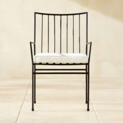 Pavilion Dining Armchair With Ivory Sunbrella ® Cushion Model 6470 Set Of 2