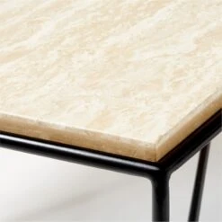 Pavilion Travertine Outdoor Coffee Table Model 6511 -Optimal Furniture Store Pavilion6511TrvrtnCffTblAVSSS21