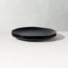 Pebble Matte Black Melamine Salad Plate Set Of 4