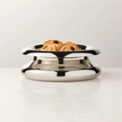 Piero Polished Stainless Steel Serving Bowl Small -Optimal Furniture Store PieroSmPldSSBowlAVSHF22