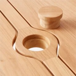 Pinet Teak Outdoor Dining Table 12' -Optimal Furniture Store PinetTeak9inDiningTblAVSSS23