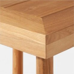 Pinet Teak Outdoor Side Table -Optimal Furniture Store PinetTeakSideTableAV2SSS23