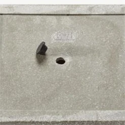 Playa Square Grey Stone Indoor/Outdoor Planter Large -Optimal Furniture Store PlayaSqSmGreyPlanterAVSSS21