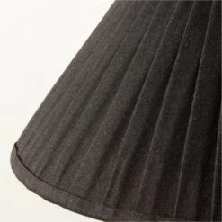 Pogo Polished Nickel And Black Cane Table Lamp -Optimal Furniture Store PogoBlackCaneTableLampAV3SHF22