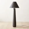 Polar Black Cement Floor Lamp