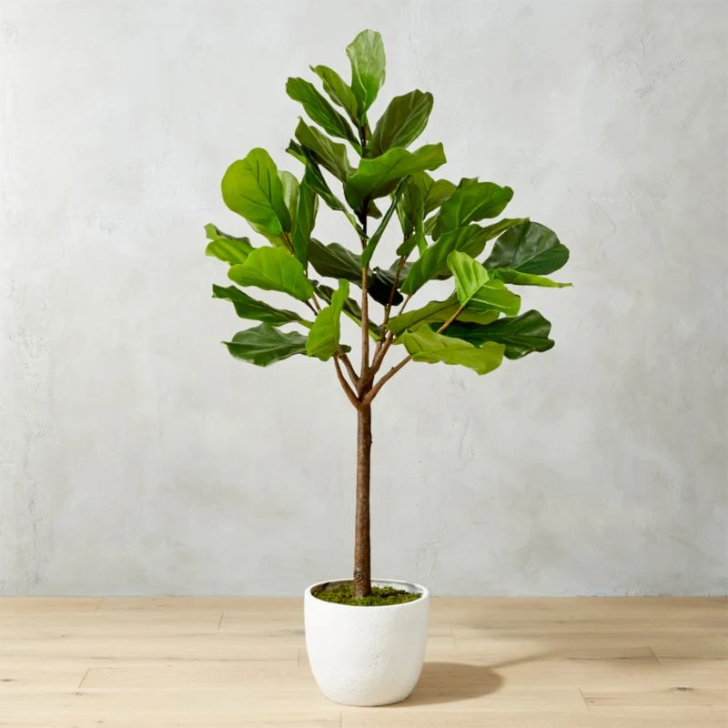 Potted Faux Fiddle Leaf Fig 5' 1 Potted Faux Fiddle Leaf Fig 5'
