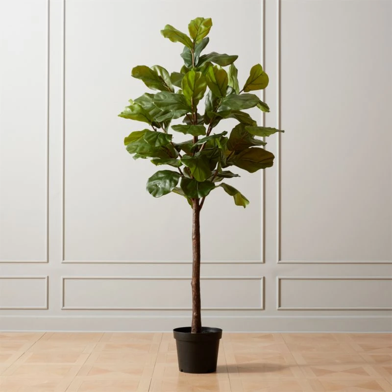 Faux Potted Fiddle Leaf Fig 7' 1 Faux Potted Fiddle Leaf Fig 7'