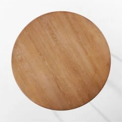 Providence 60" Round Cerused Oak Dining Table -Optimal Furniture Store PrvdncCrdOakDngTbl60inRdTOPSSF22