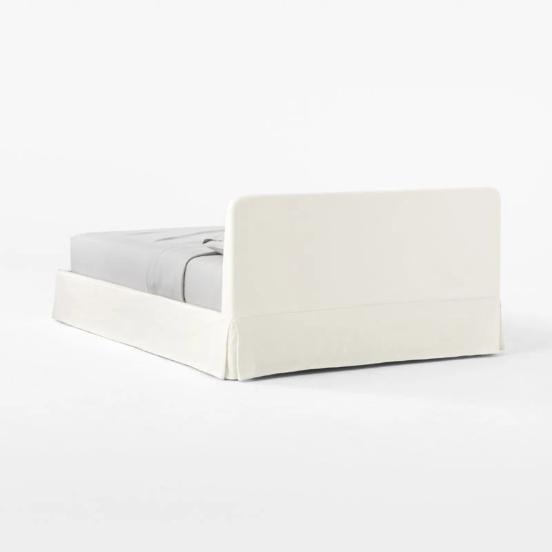 Pullover Slipcover Queen Sateen Queen Bed 5 Pullover Slipcover Queen Sateen Queen Bed - Image 5